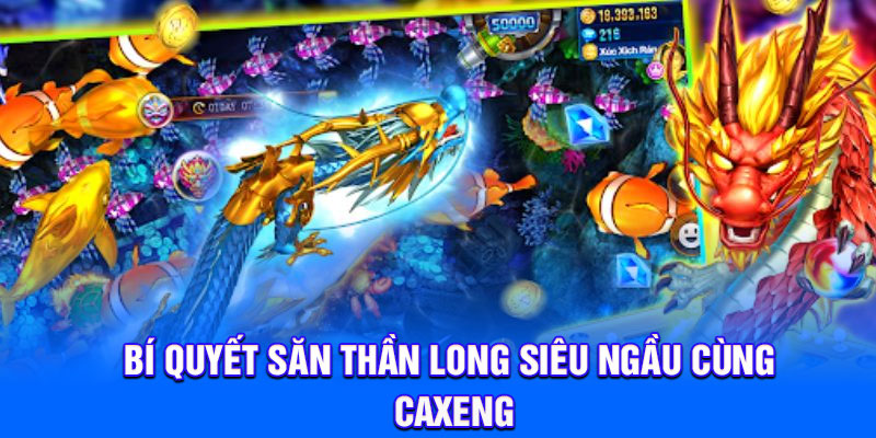 Bí quyết săn thần long siêu ngầu cùng caxeng